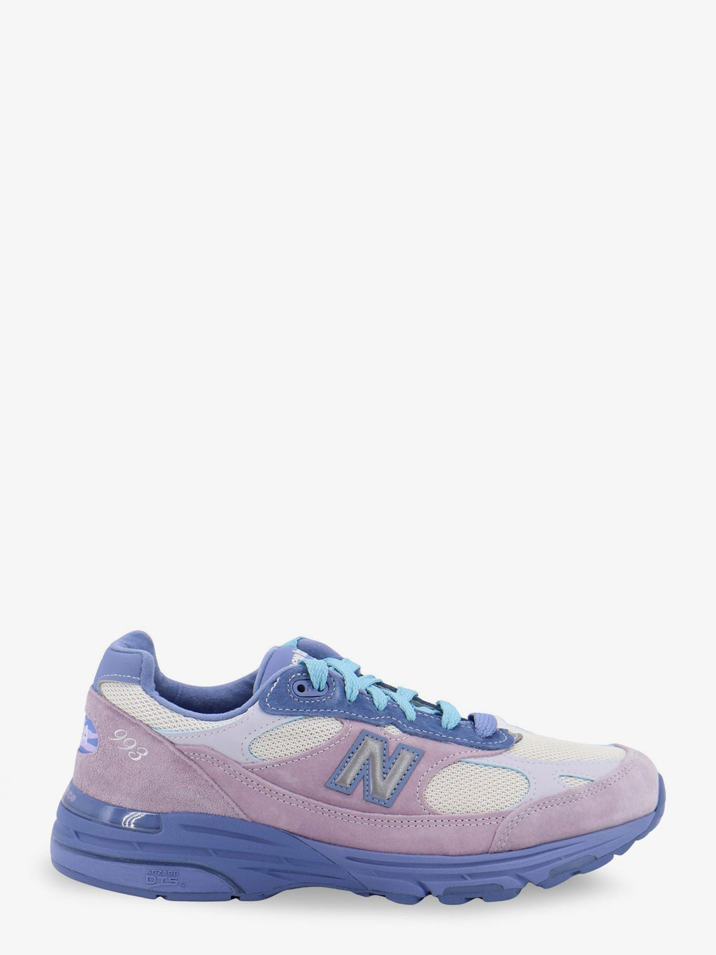 New Balance Unisex Mesh and Suede Sneakers Purple