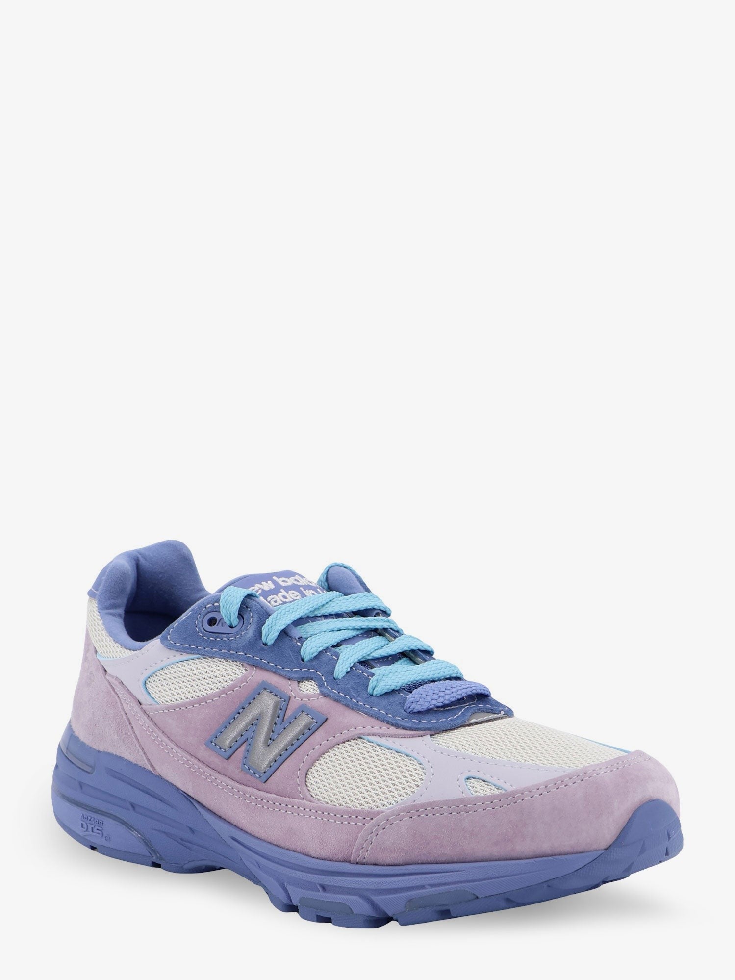 New Balance Unisex Mesh and Suede Sneakers Purple