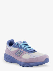 New Balance Unisex Mesh and Suede Sneakers Purple