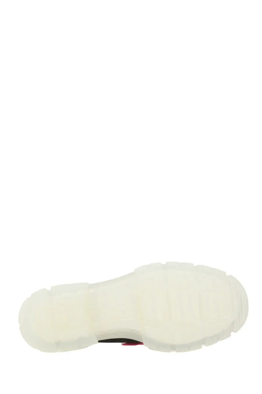 Ugg women’s mary jane areum black shoe with white rubber sole featuring chunky textured design