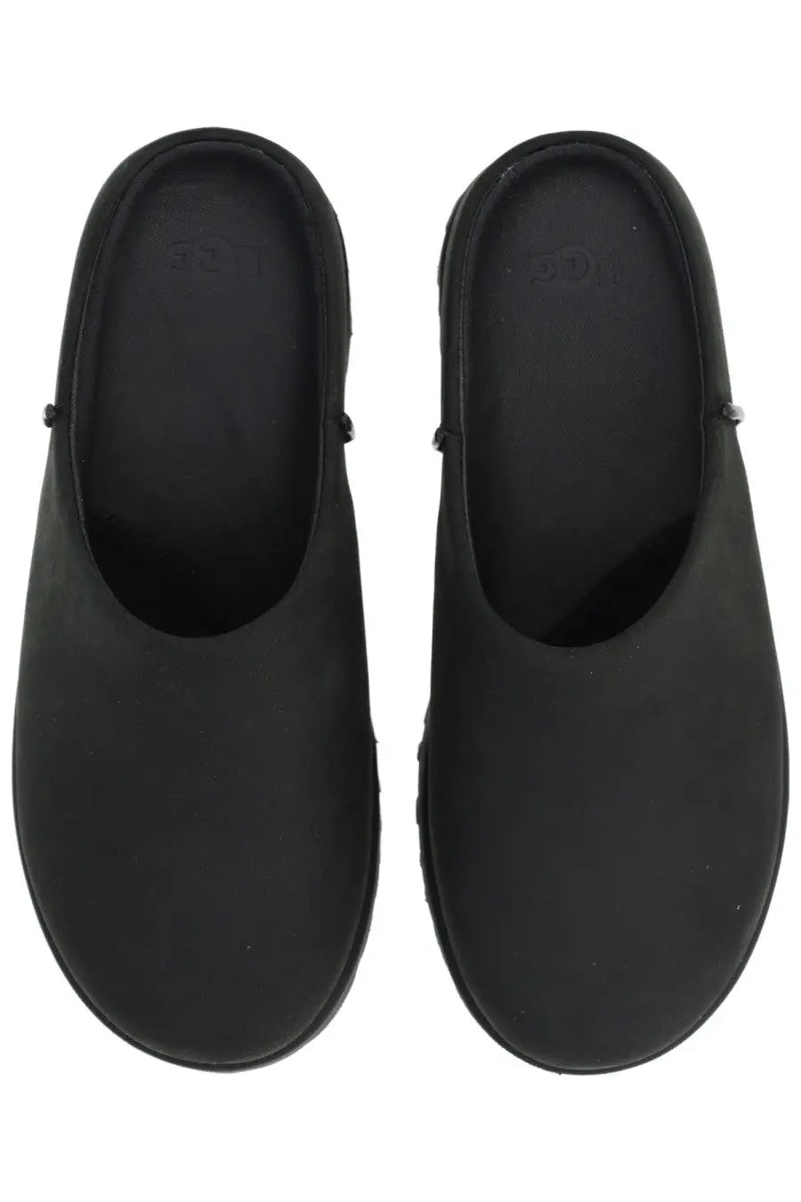 Ugg womens sabot otzo black slip-on mules with suede upper and durable rubber sole for comfortable casual wear
