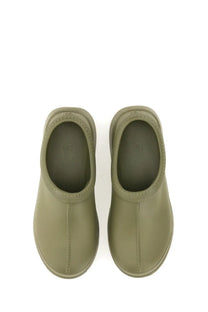 Ugg women’s sabot tasman green olive green slip-on mules with soft suede upper and durable rubber sole