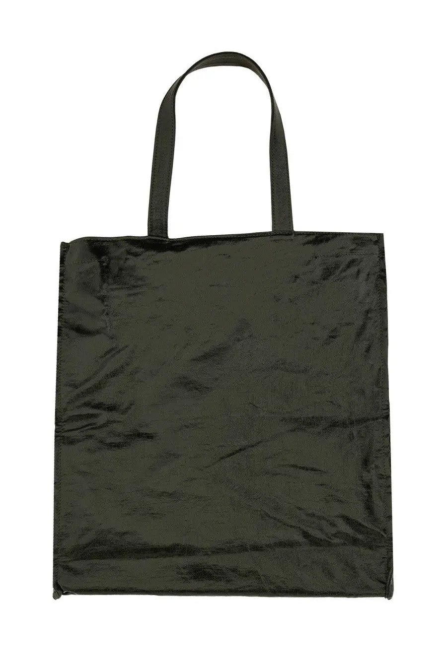Uma Wang women’s brown tote bag made of glossy leather with sturdy handles for everyday use