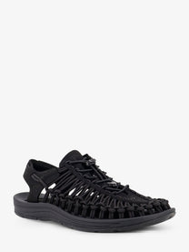 Keen Men's Uneek Woven Fabric Sandals Black