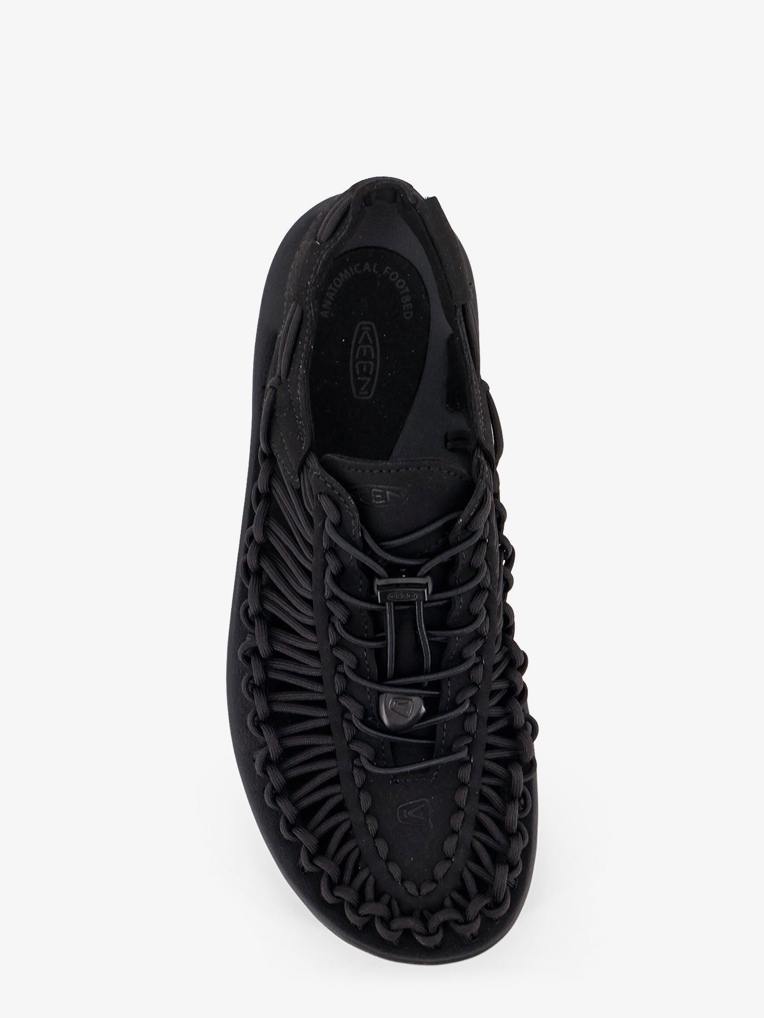 Keen Men's Uneek Woven Fabric Sandals Black