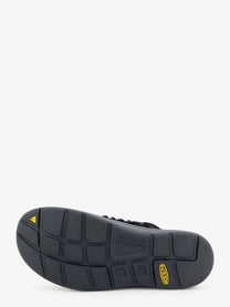 Keen Men's Uneek Woven Fabric Sandals Black