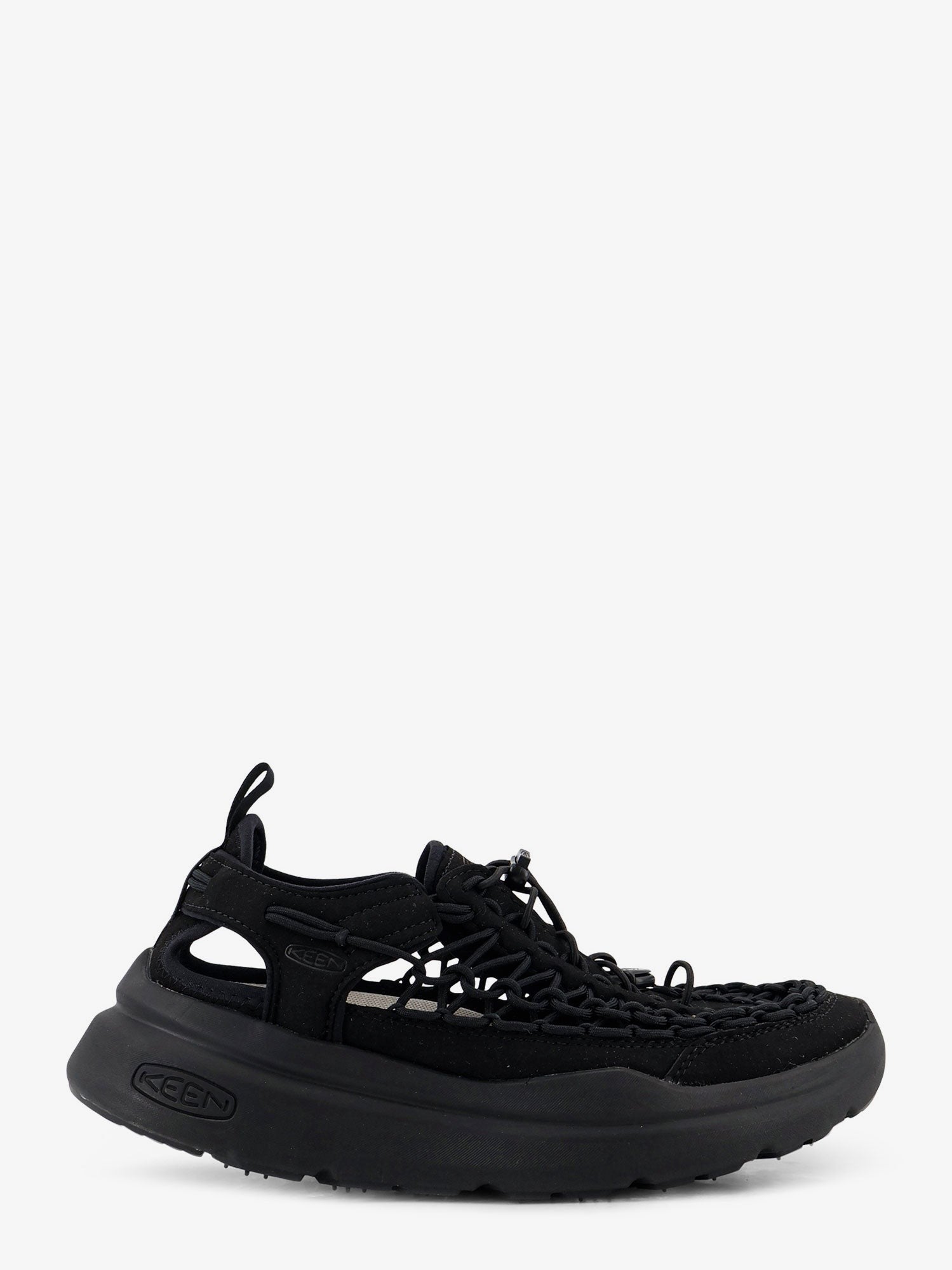 Keen Men's Uneek WK Suede and Rubber Sandals Black
