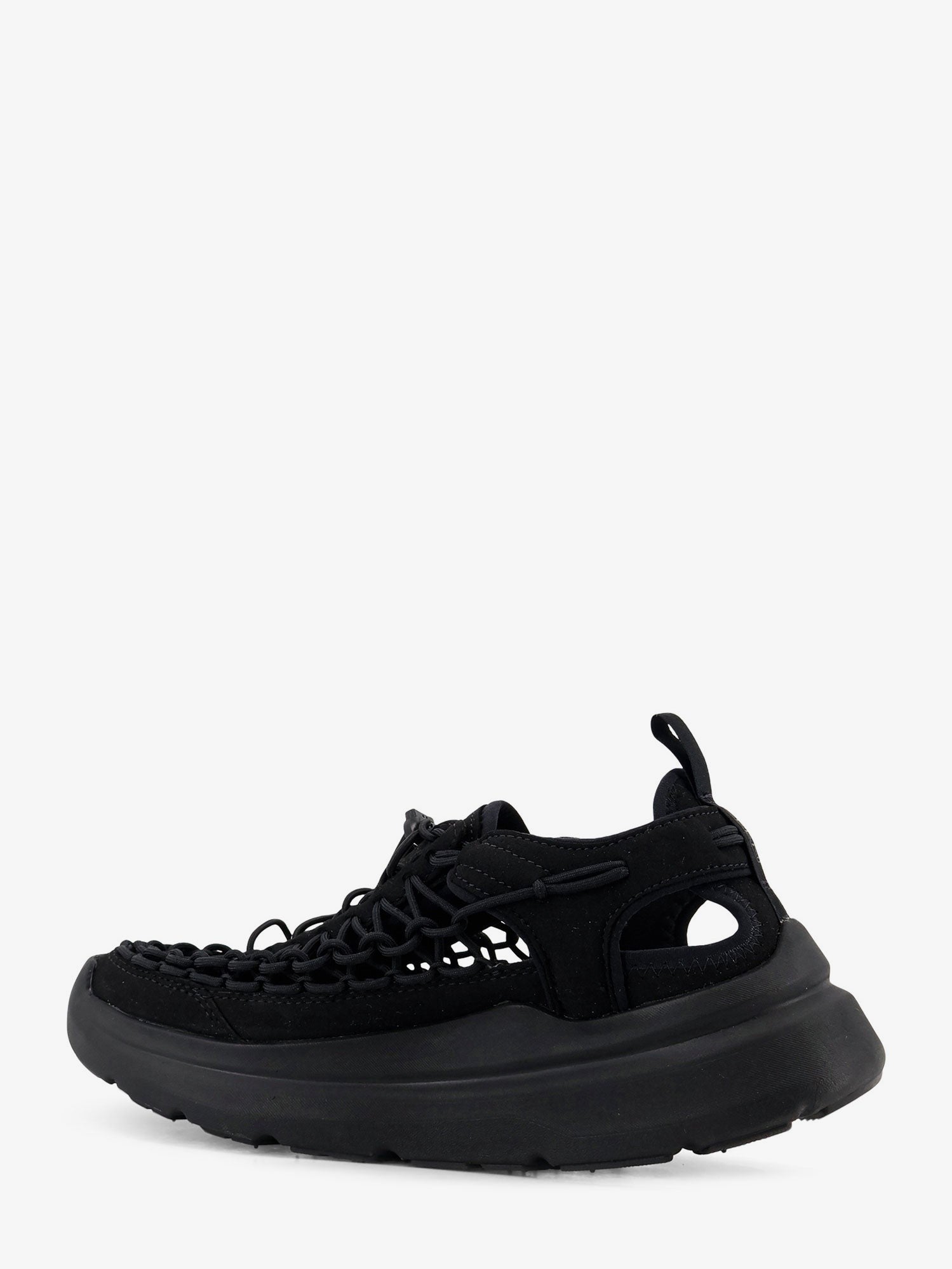 Keen Men's Uneek WK Suede and Rubber Sandals Black