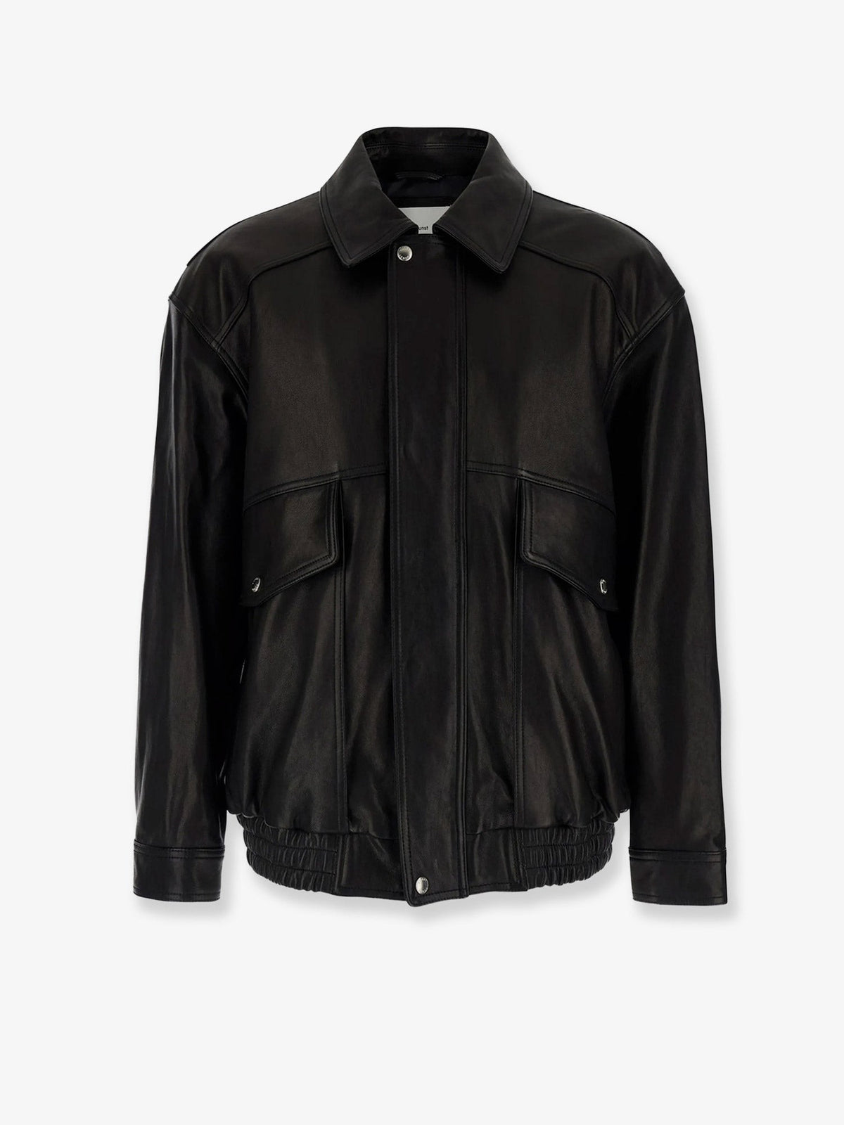 DUNST Women's Unisex Leather Blouson Black