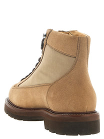 Brunello Cucinelli Urban Outdoor Ankle Boots Beige, view 3