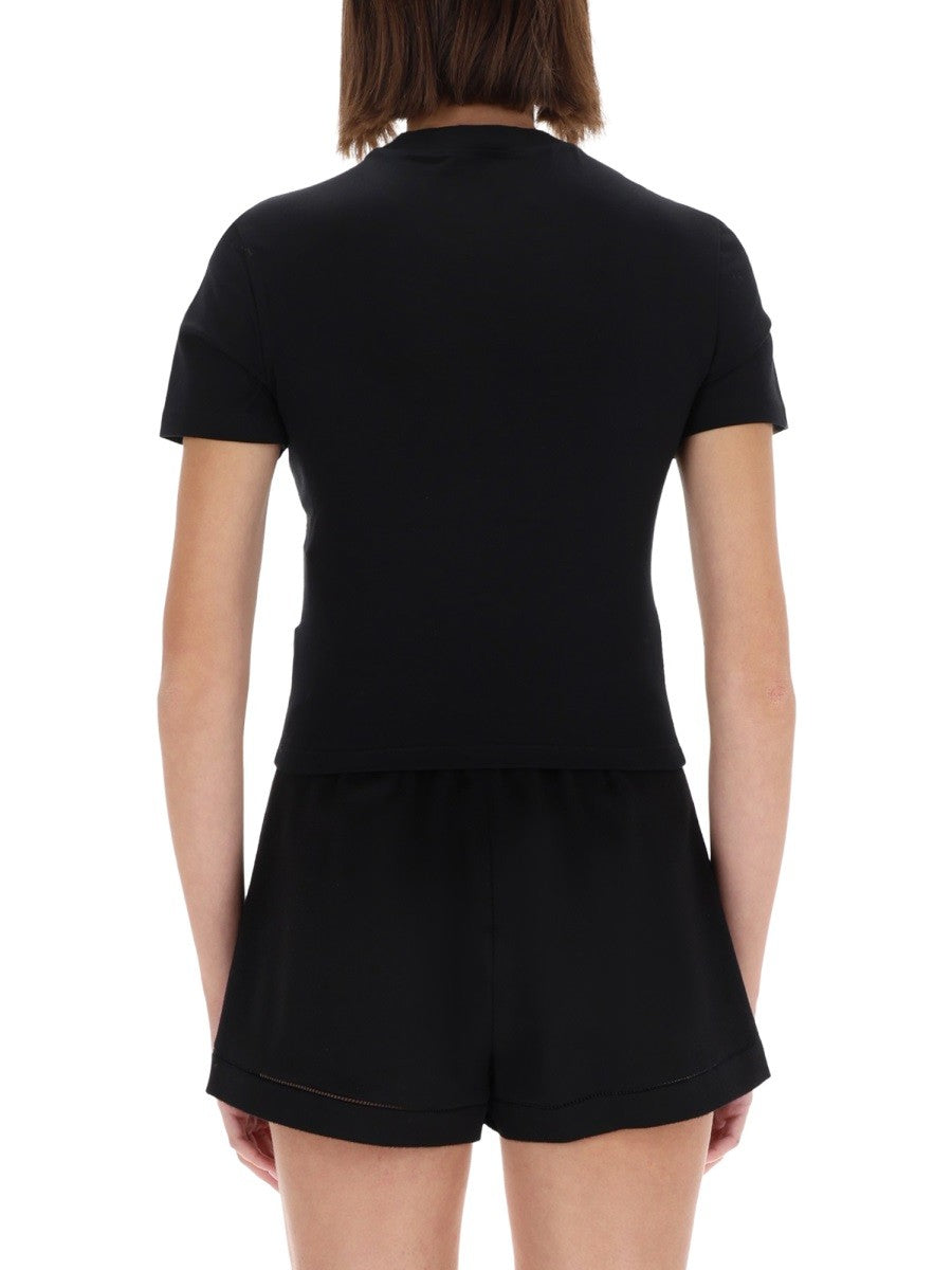 Versace Jeans Couture Women's Emblem Shirt Black