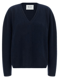 Be You Neck Sweater Blue