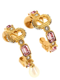 Valentino Valentino Garavani Ovalette Earrings Gold