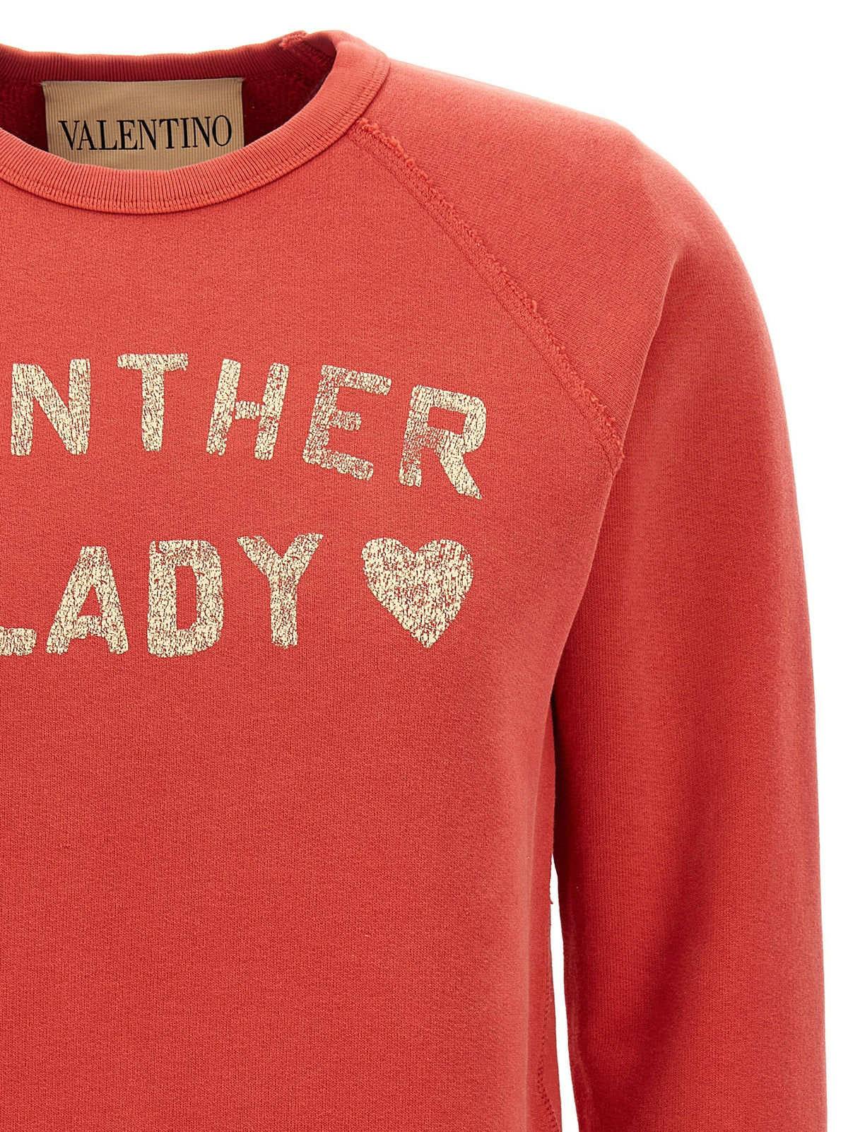 Valentino Valentino Garavani Panther Lady Sweatshirt Red