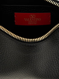 Valentino Valentino Garavani Rockstud Small Shoulder Bag Black