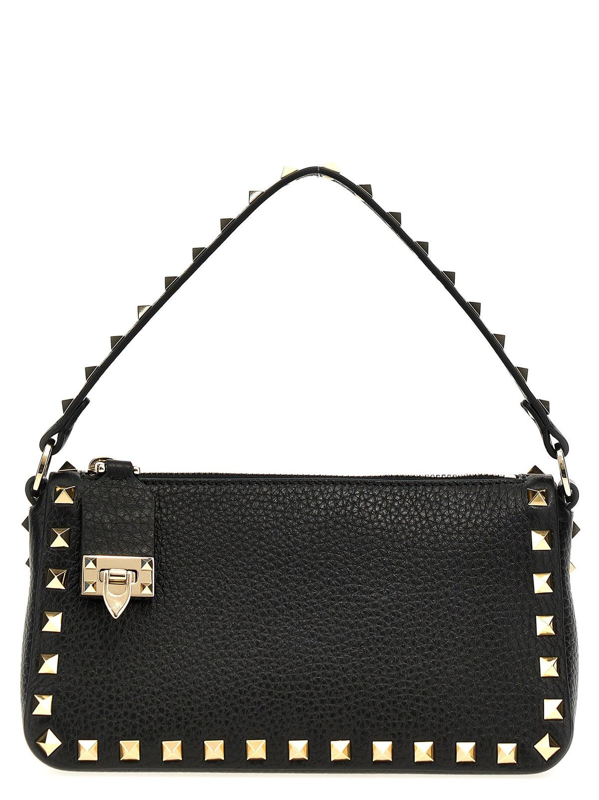 Valentino Valentino Garavani Rockstud Small Shoulder Bag Black