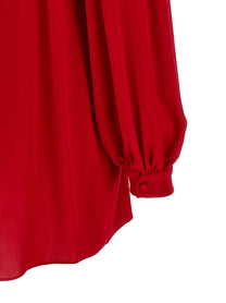 Valentino Valentino Garavani Silk Shirt Red