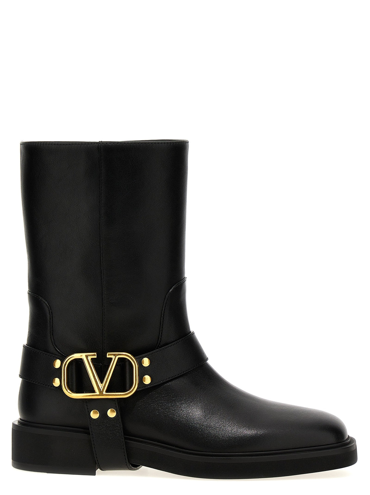 Valentino Valentino Garavani Vlogo Signature Ankle Boots Black
