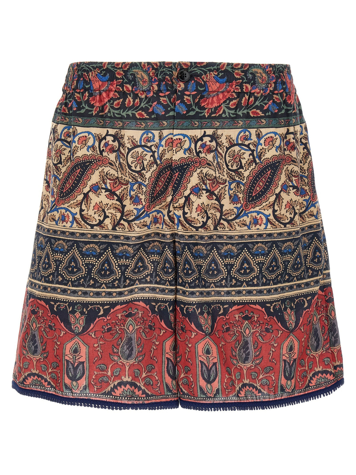 Valentino Valentino Garavani Voyage Imaginaire Bermuda Shorts Gold