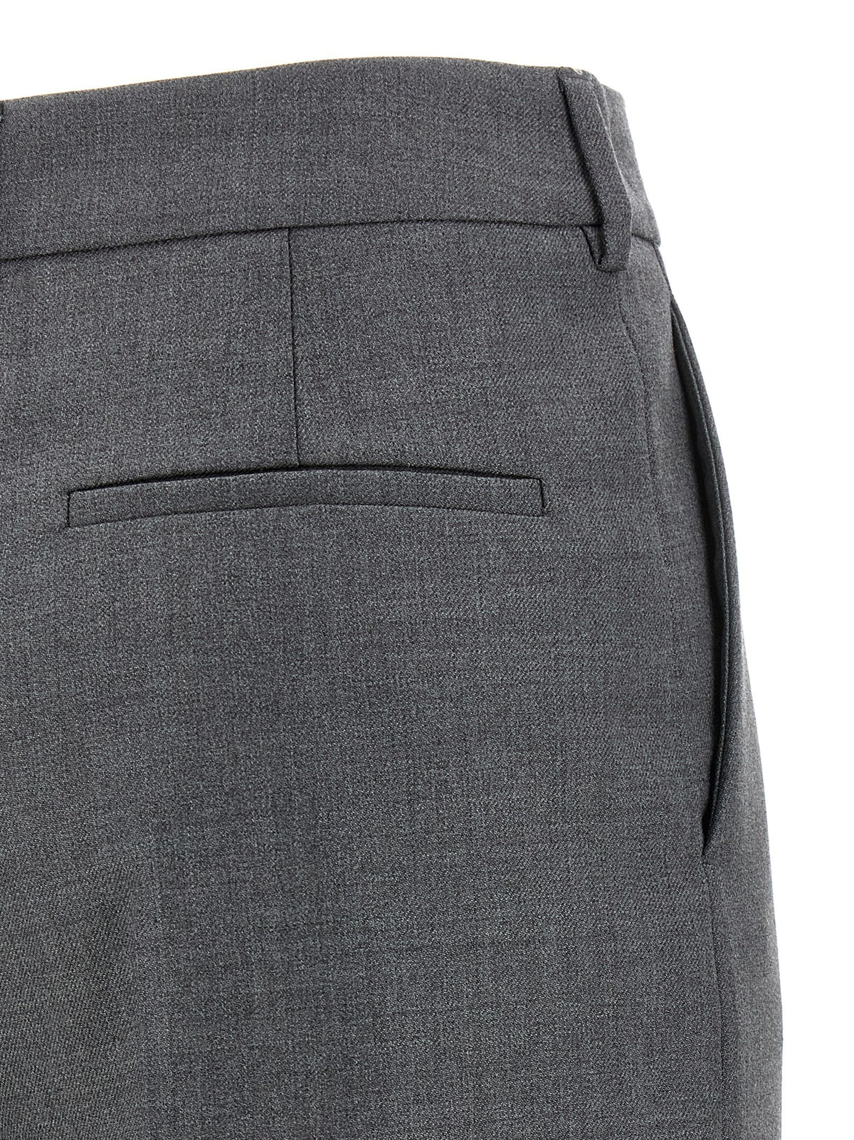Valentino Valentino Garavani Wool Pants Grey