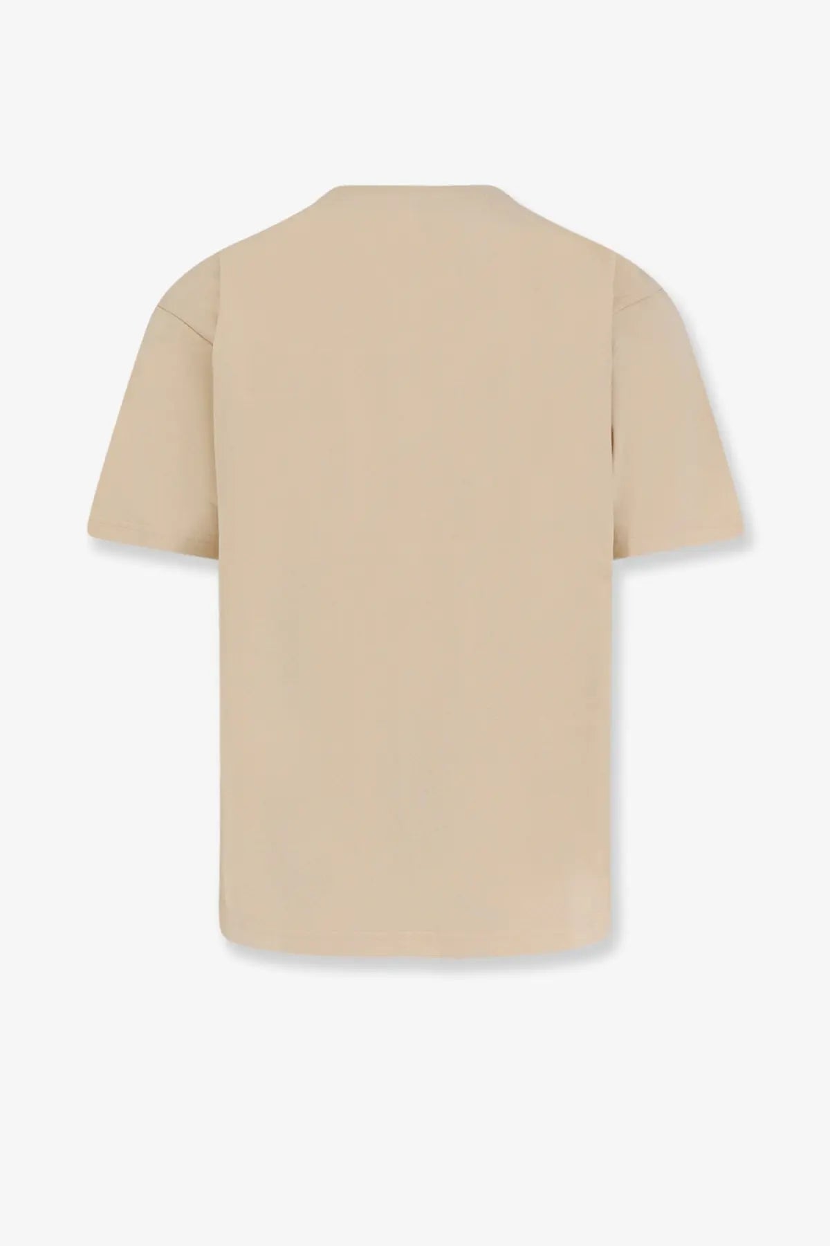 Valentino men’s beige short-sleeved cotton t-shirt with a minimalist design