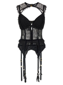 Zimmermann Valiant Lingerie Bodice Black