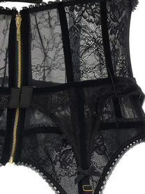 Zimmermann Valiant Lingerie Bodice Black