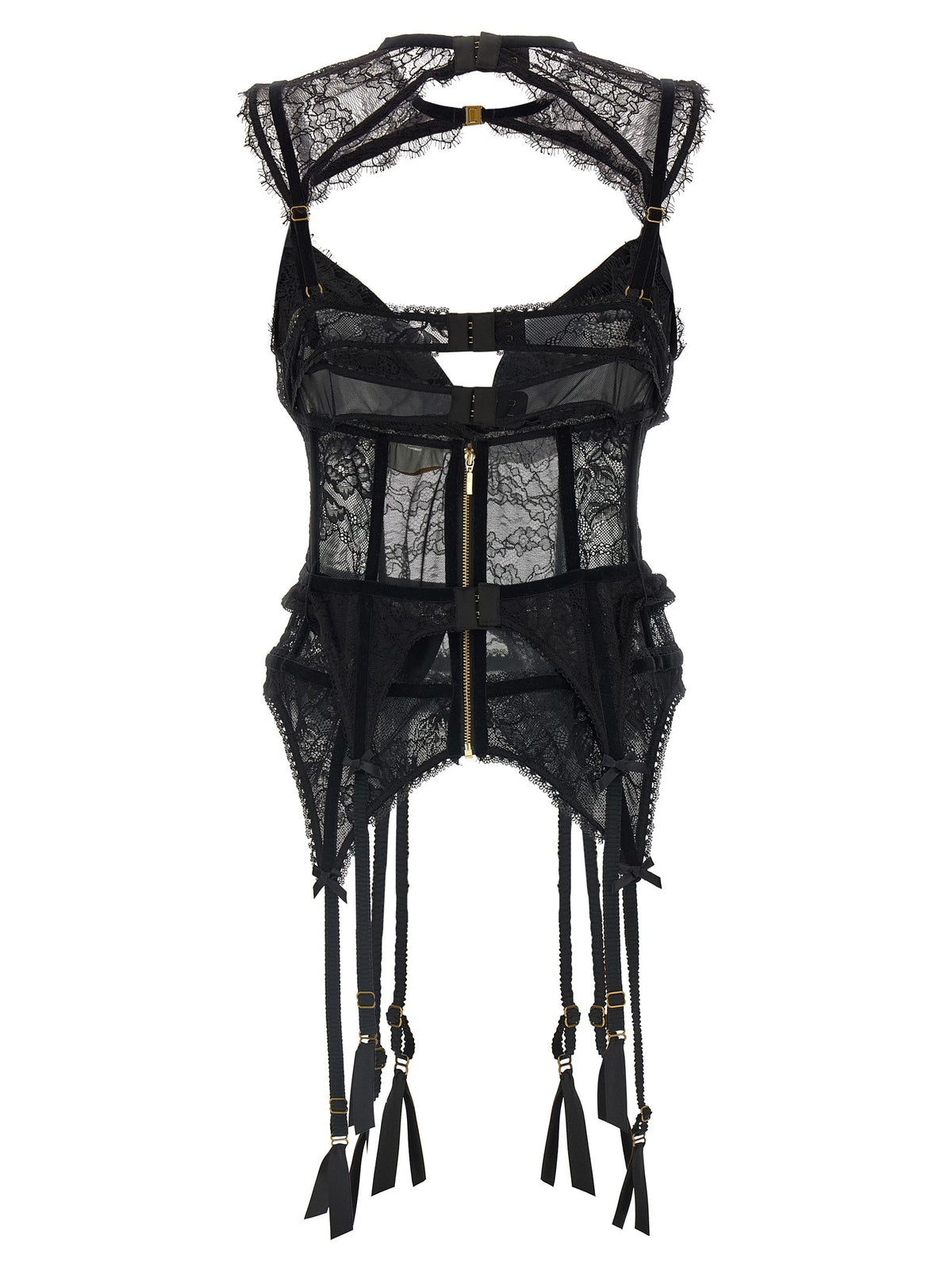 Zimmermann Valiant Lingerie Bodice Black
