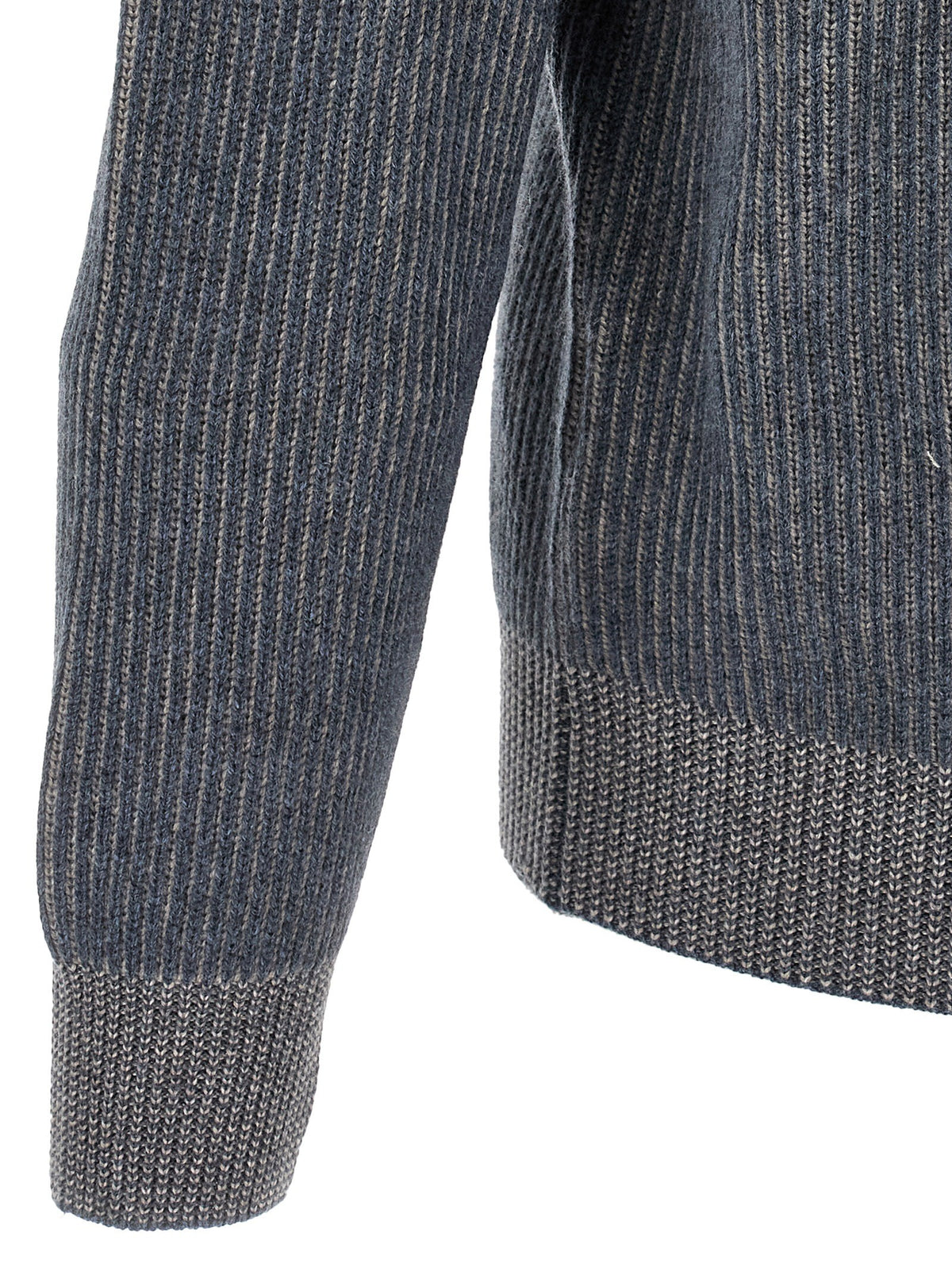 Brunello Cucinelli Vanisé Cashmere Cardigan Blue