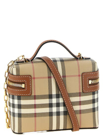 Burberry Vanity Mini Crossbody Bag Beige