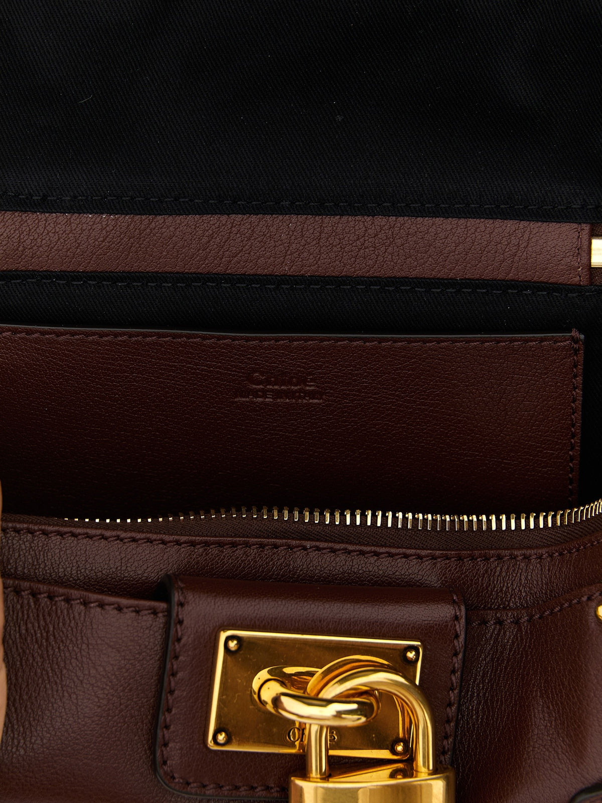 Chloé Vanity Paddington Shoulder Bag Brown