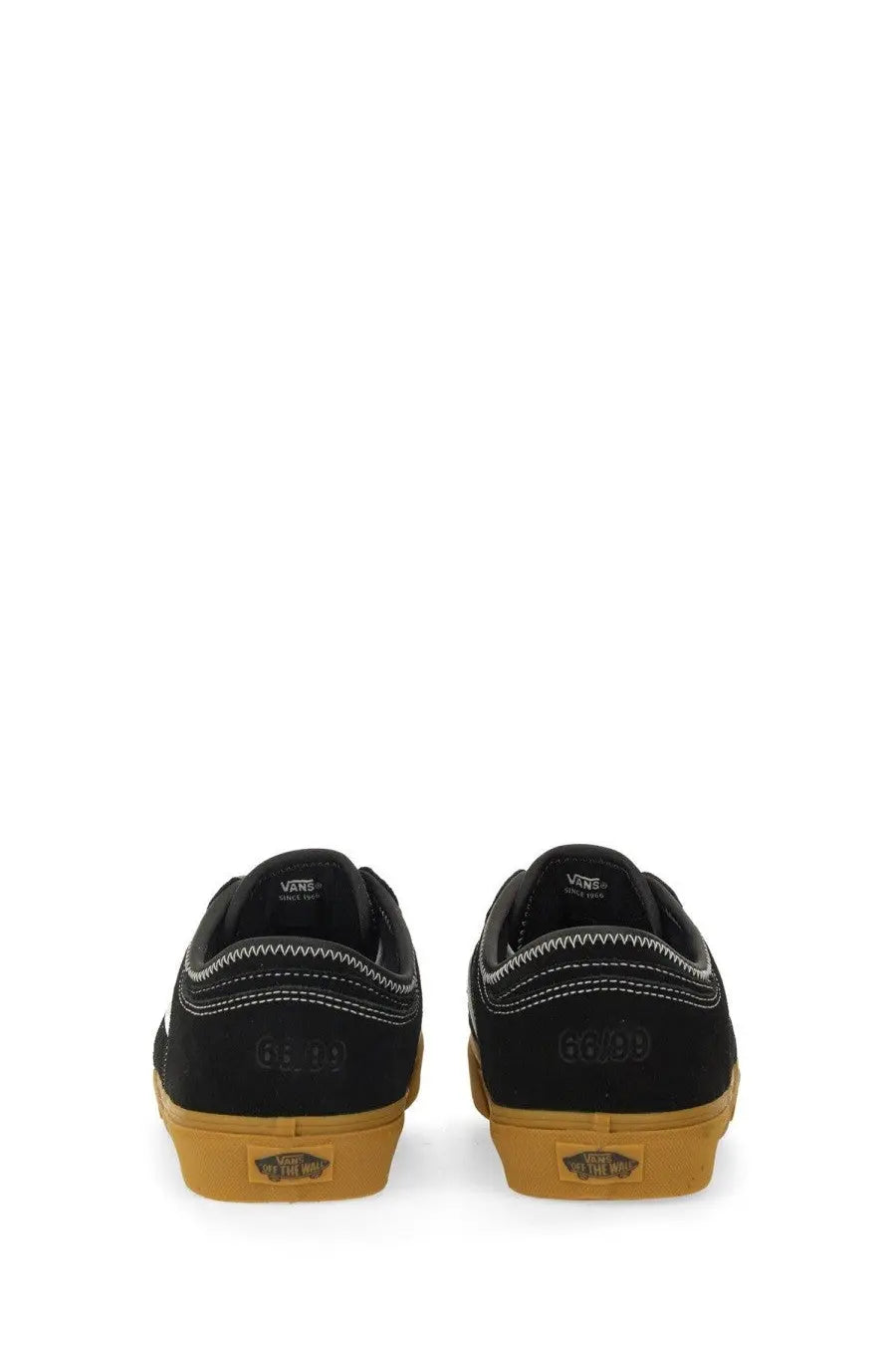 Vans unisex sneaker rowley classic black black suede old skool sneakers with white stitching and gum rubber soles
