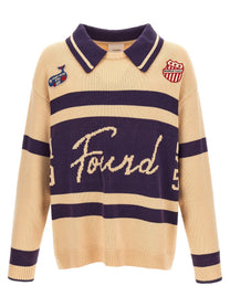FOUND Varsity Sweater Gold