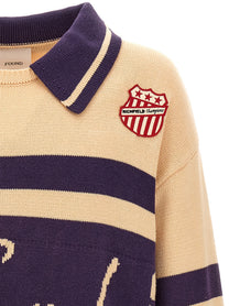 FOUND Varsity Sweater Gold