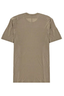 Veilance men shirt frame beige short-sleeved t-shirt with subtle textured fabric and minimalist design