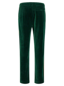 Casablanca Velour Joggers Green