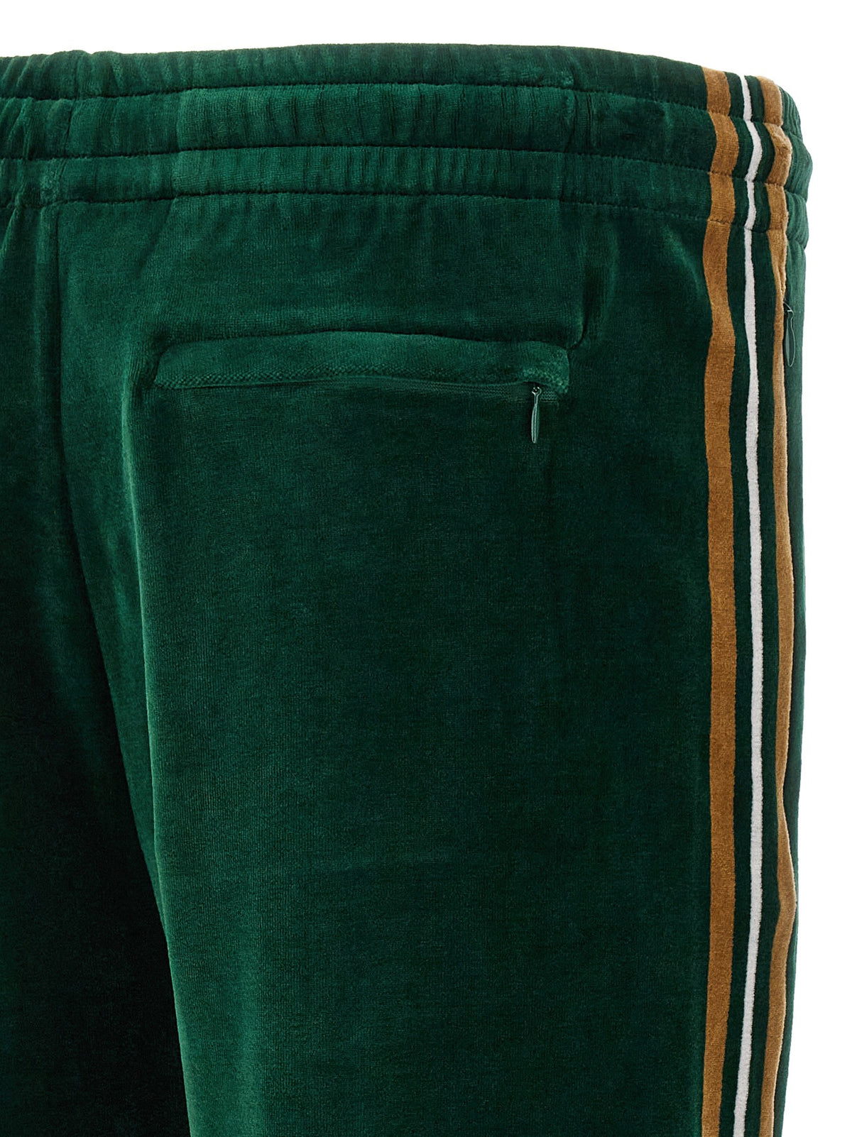 Casablanca Velour Joggers Green