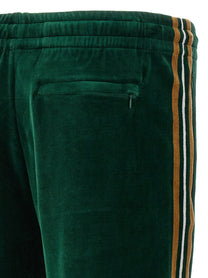 Casablanca Velour Joggers Green