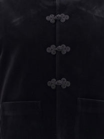 Rohe Women's Velvet Blazer Black, view 3