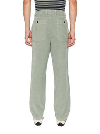 C.P. Company Men's Velvet Chino Pants Green, view 3
