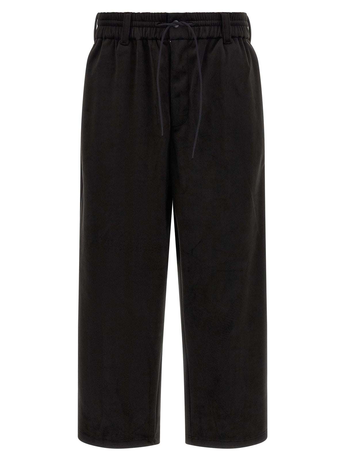 Y-3 Velvet Effect Joggers Black