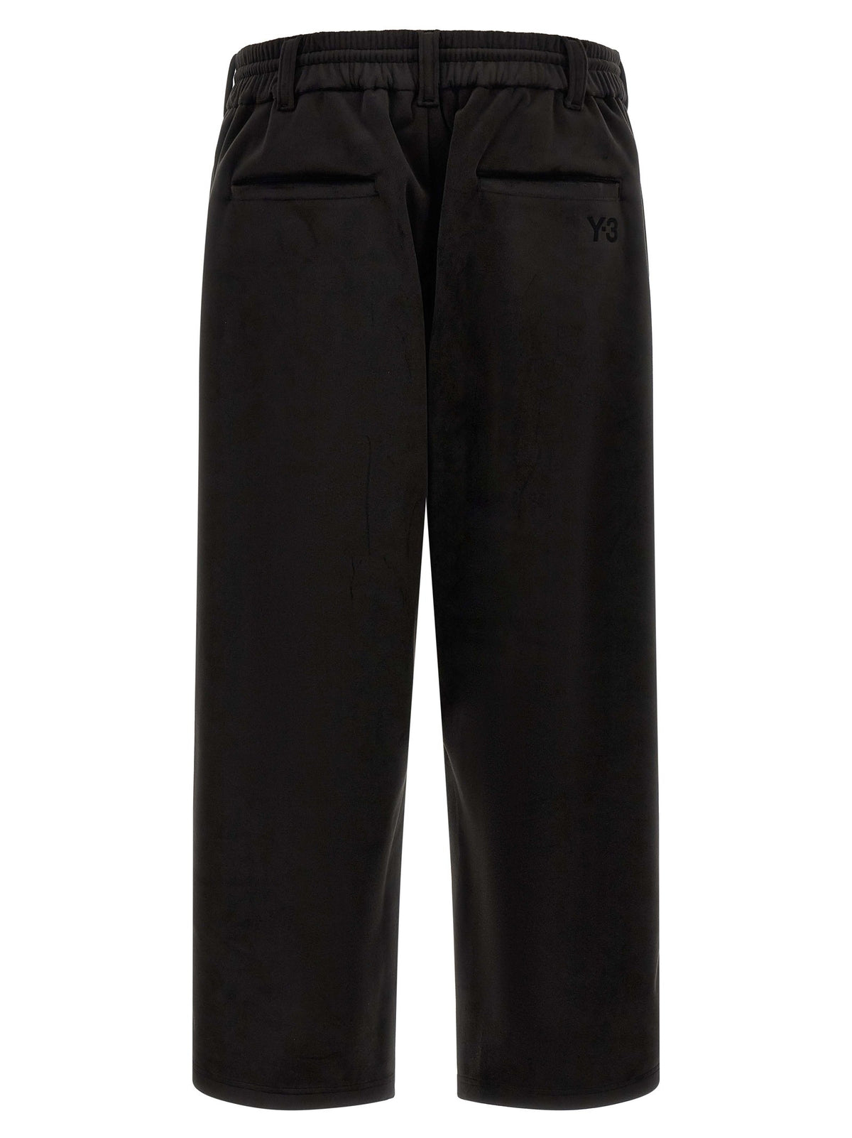 Y-3 Velvet Effect Joggers Black