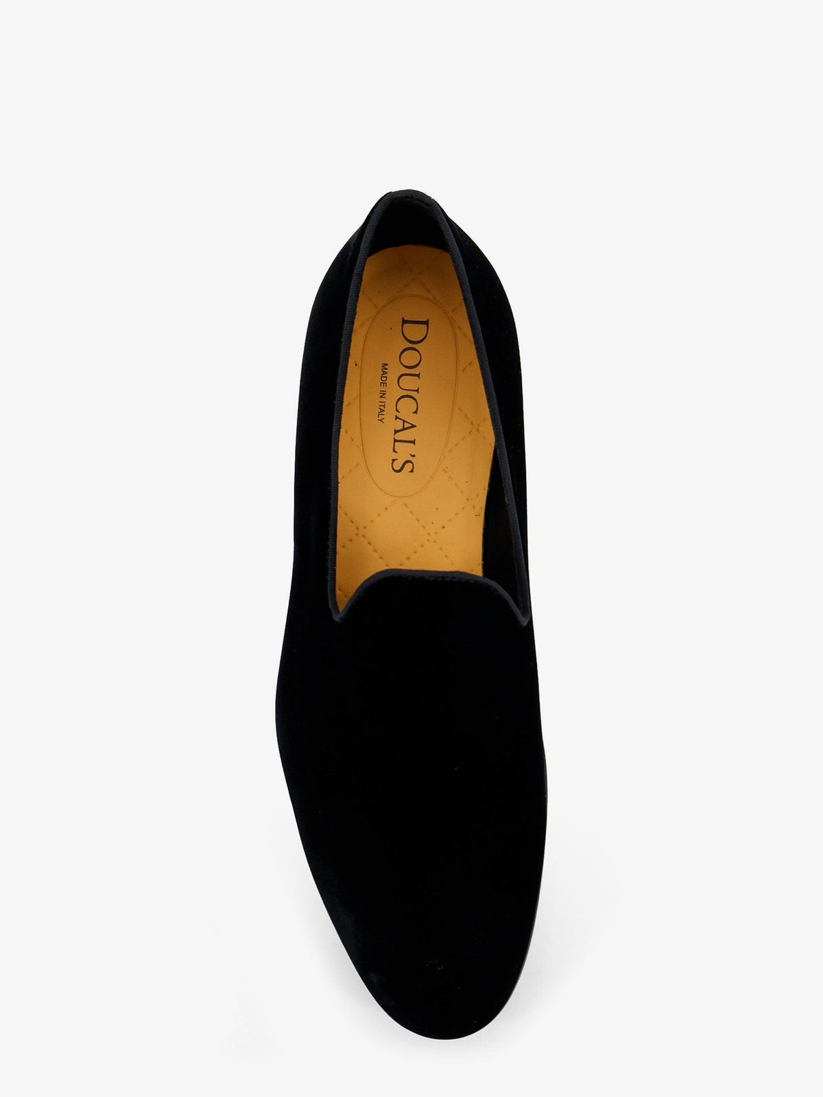 Doucal's Men's Velvet Loafers Black