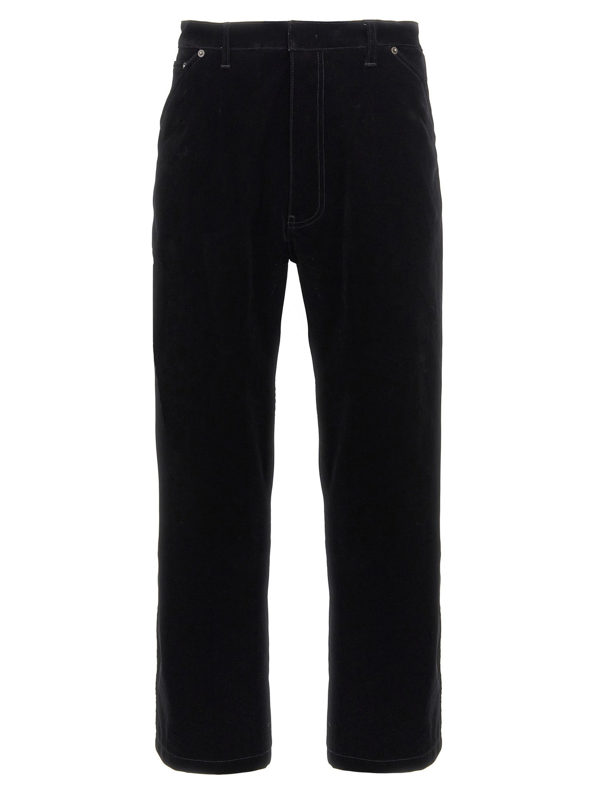 PRADA Velvet Pants Black