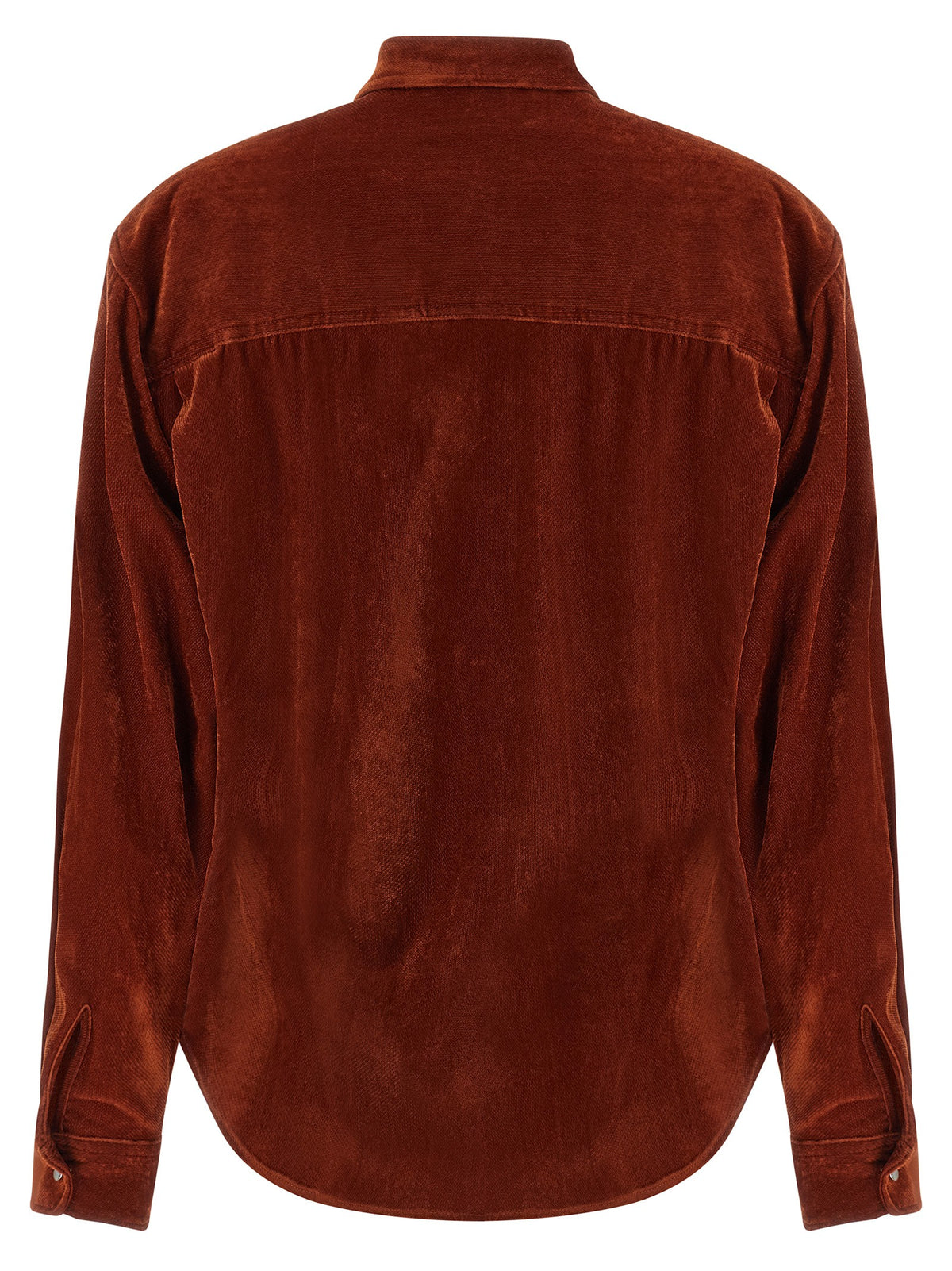 Nude Lucy Velvet Shirt Red