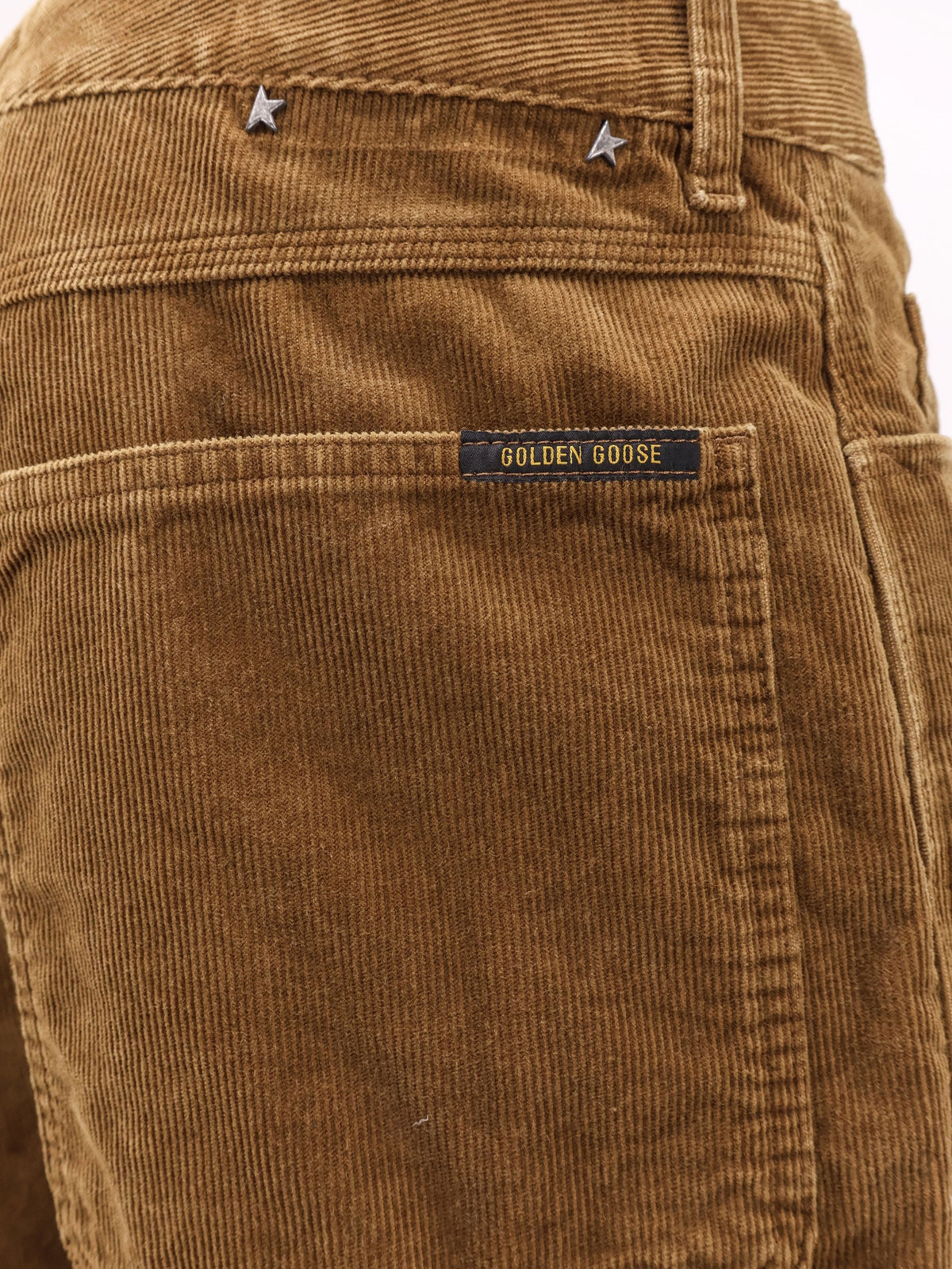 Golden Goose Men's Velvet Trousers Brown