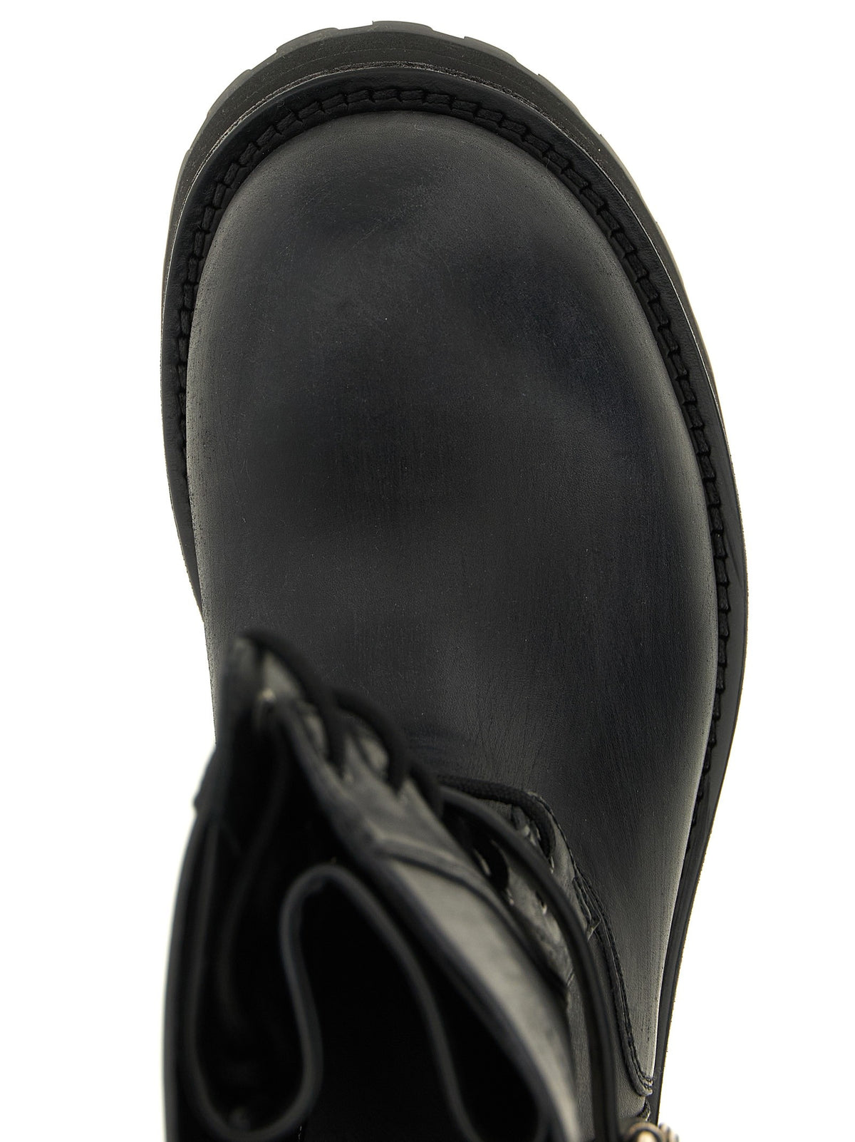 Balenciaga Venom Lace up Boots Black