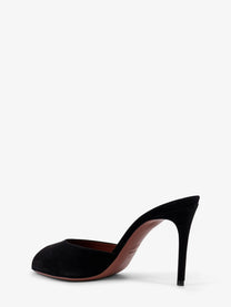 Paris Texas Women's Vera Suede Sandals Black