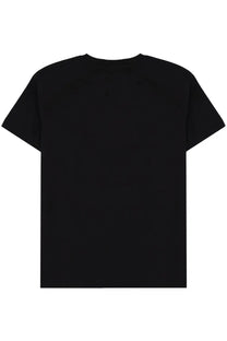 Versace Jeans Couture men’s black short-sleeved crew neck t-shirt made of cotton for casual wear