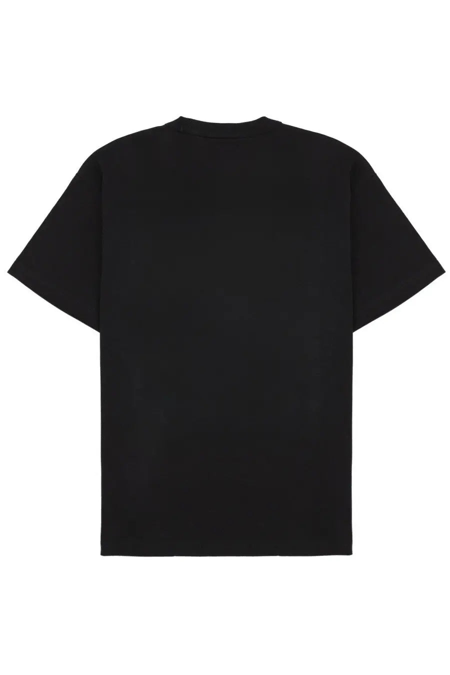Versace Jeans Couture men’s black short-sleeved crew neck t-shirt with print, made from comfortable material